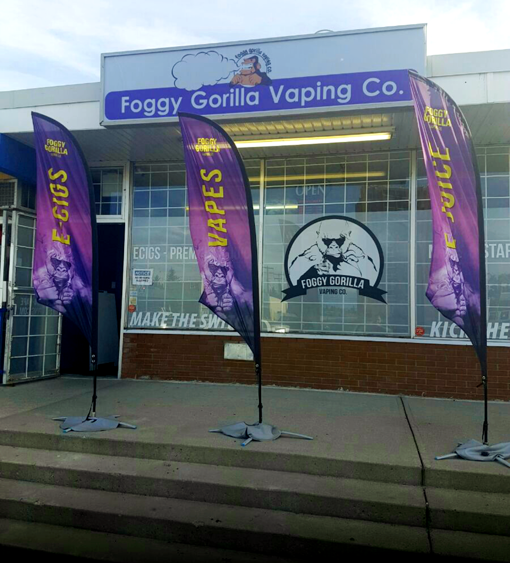 Foggy Gorilla Vape Shop | 17th Ave | 3407 17 Ave SE #2, Calgary, AB T2A 0R3, Canada | Phone: (403) 764-8273