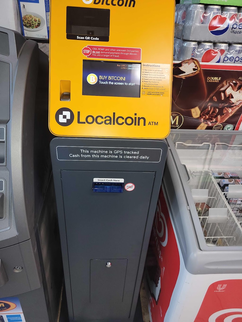 Localcoin Bitcoin ATM - Double L Variety | 468 Champlain St, Dieppe, NB E1A 1P4, Canada | Phone: (877) 412-2646