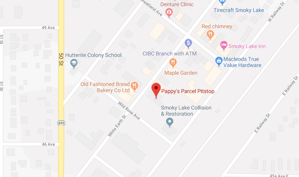 Pappys Parcel Pitstop | 141 White Earth St, Smoky Lake, AB T0A 3C0, Canada | Phone: (780) 656-8298