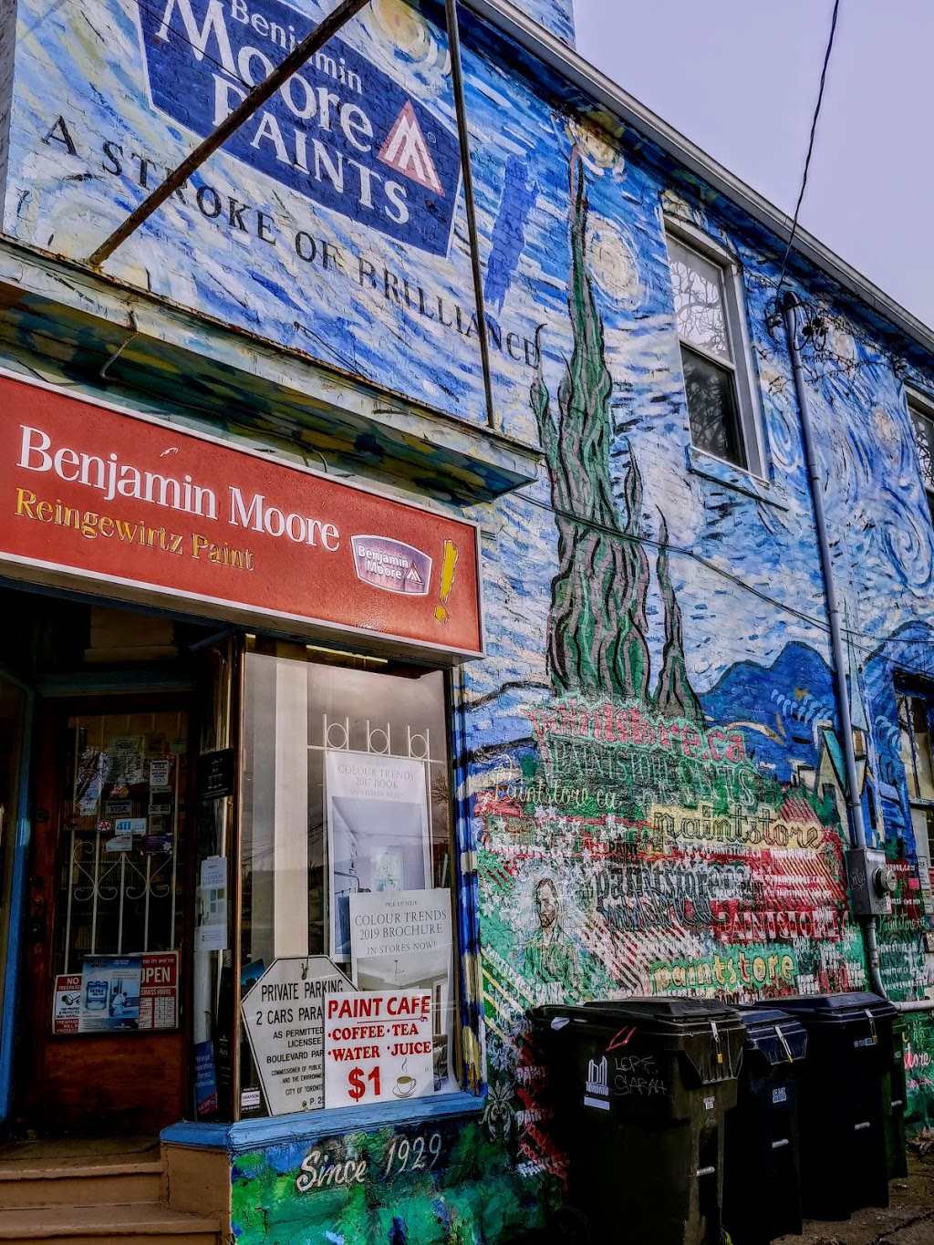 Reingewirtz Paint | 107 Baldwin St, Toronto, ON M5T 1L5, Canada | Phone: (416) 977-3502