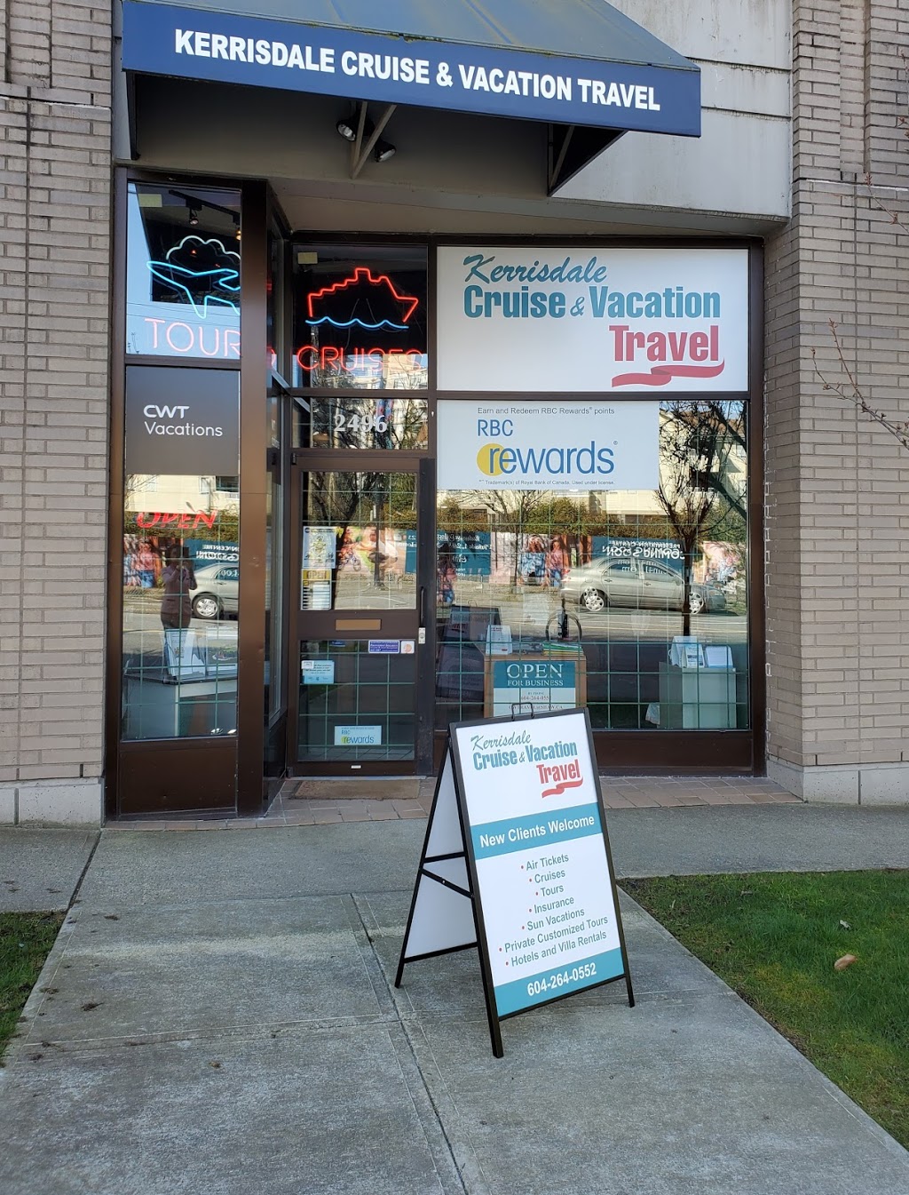 Kerrisdale Cruise & Vacation Travel | 2496 W 41st Ave, Vancouver, BC V6M 2A7, Canada | Phone: (604) 264-0552