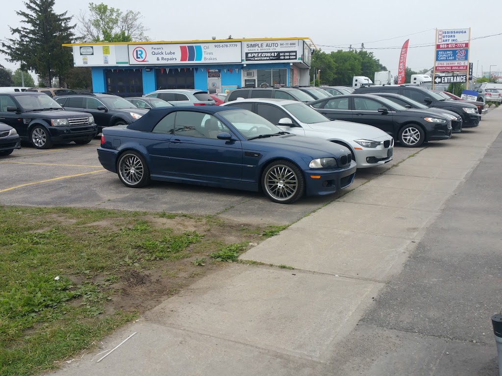 SIMPLE AUTO SALES & SERVICES LTD. | 2829 Derry Rd E, Mississauga, ON L4T 1A5, Canada | Phone: (647) 717-0068