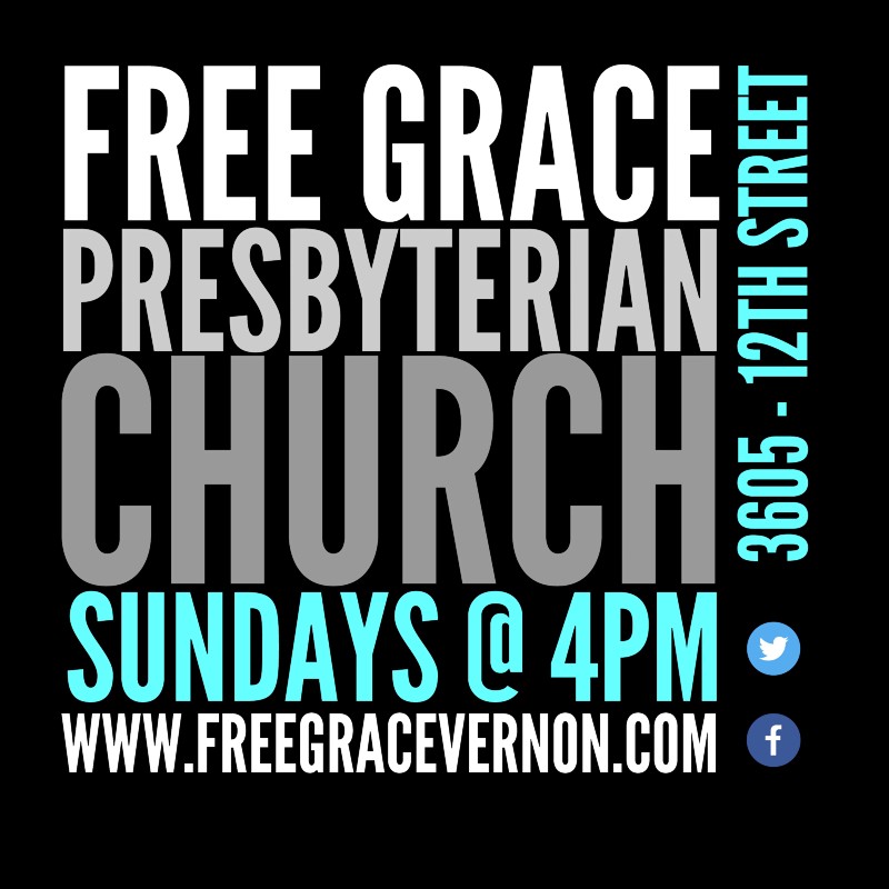 Free Grace Vernon Presbyterian Church | 3605 12 St, Vernon, BC V1T 3S7, Canada | Phone: (250) 558-5730