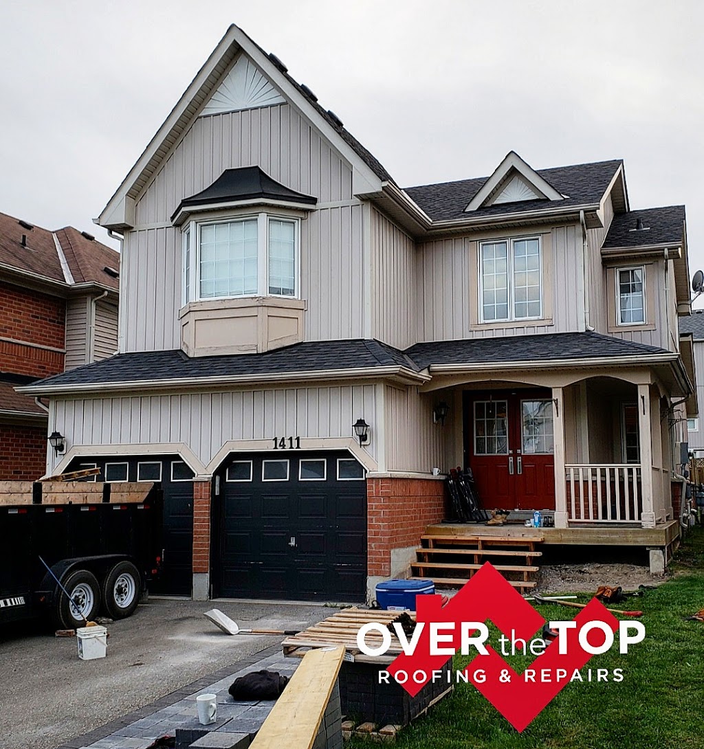 Over The Top - Roofing & Repairs | 805 Sylvia St, Oshawa, ON L1H 5M5, Canada | Phone: (905) 922-4888