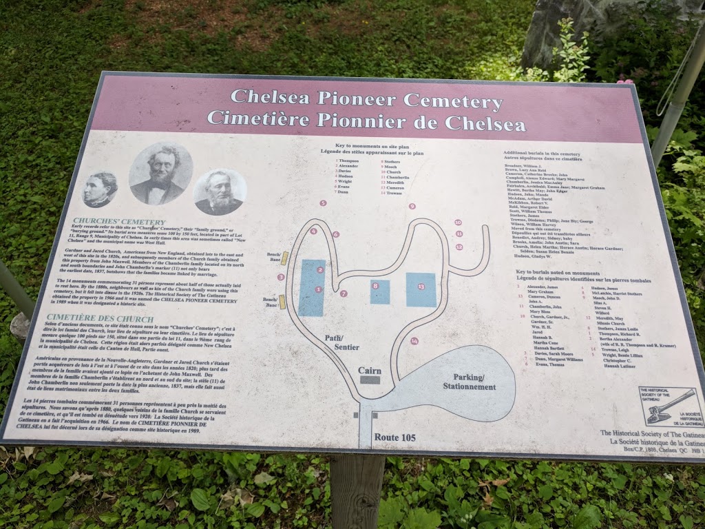 Chelsea Pioneer Cemetery | 587 Route 105, Chelsea, QC J9B 1L2, Canada