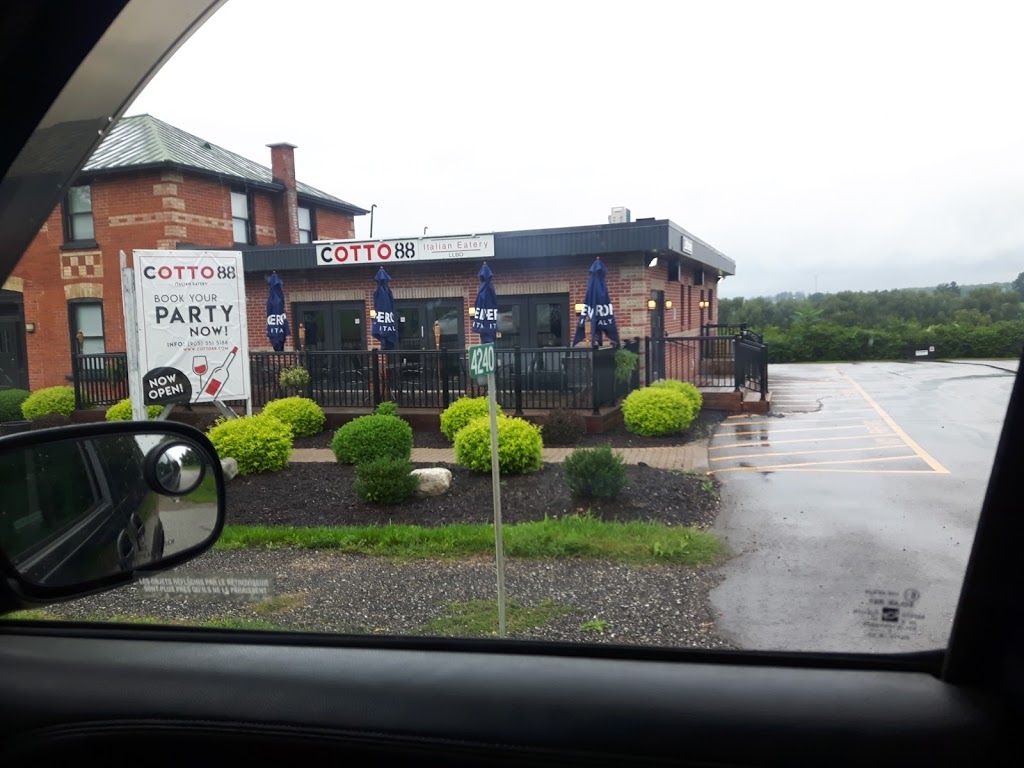 Cotto88 Italian Eatery | 4240 Simcoe County Rd 88, Bond Head, ON L0G 1B0, Canada | Phone: (905) 551-5188