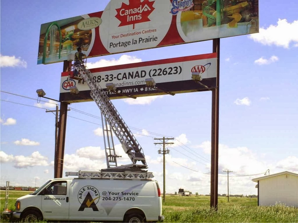 Able Signs | 1314 Chevrier Blvd, Winnipeg, MB R3T 1Y3, Canada | Phone: (204) 275-1470