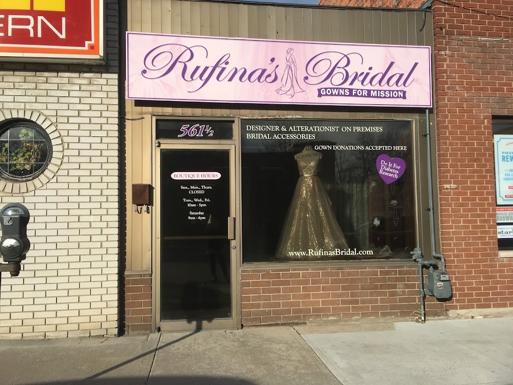 Rufinas Bridal / Gowns for Mission | 561 1/2 Princess St, Kingston, ON K7L 1C8, Canada | Phone: (613) 531-1992