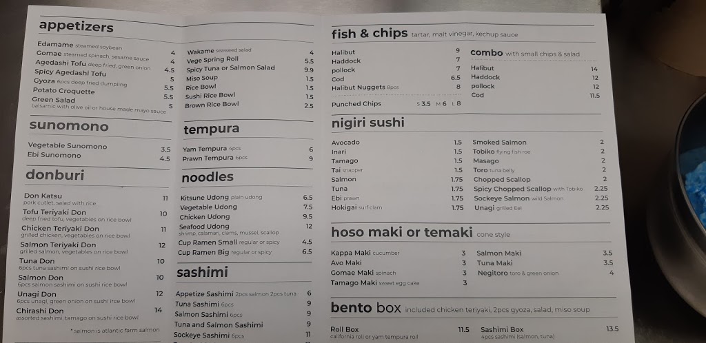 Yokidomo Sushi | 4517 W Saanich Rd #4, Victoria, BC V8Z 3G3, Canada | Phone: (250) 590-1988