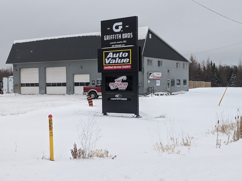Griffith Bros. Service Centre Ltd. | 284 Ontario 124 South, South River, ON P0A 1X0, Canada | Phone: (705) 386-2272
