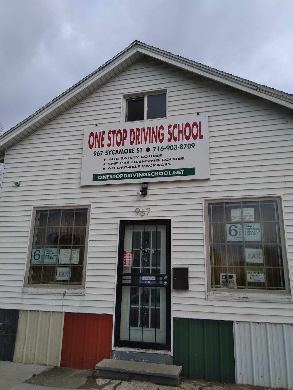 ONE STOP DRIVING SCHOOL | 967 Sycamore St, Buffalo, NY 14212, USA | Phone: (716) 903-8709