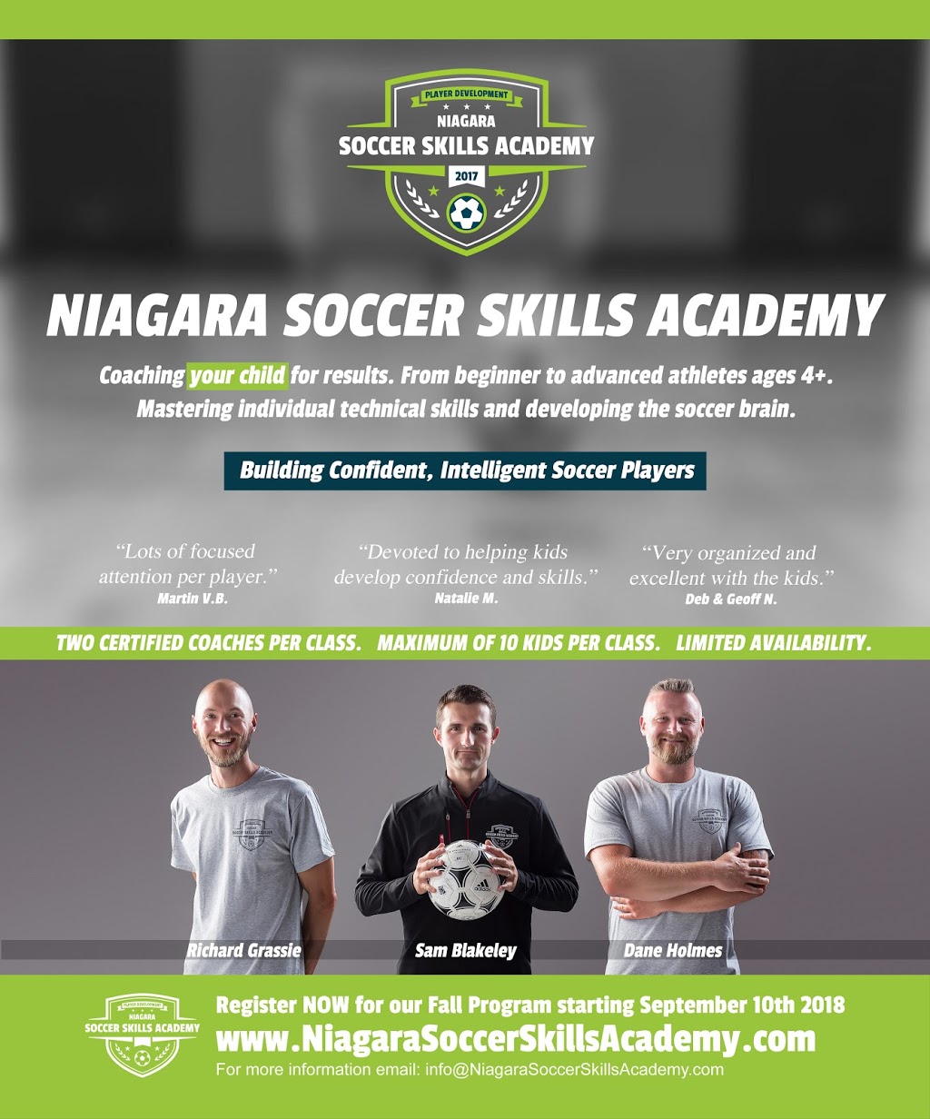 Niagara Soccer Skills Academy 5720 Dorchester Rd, Niagara Falls, ON