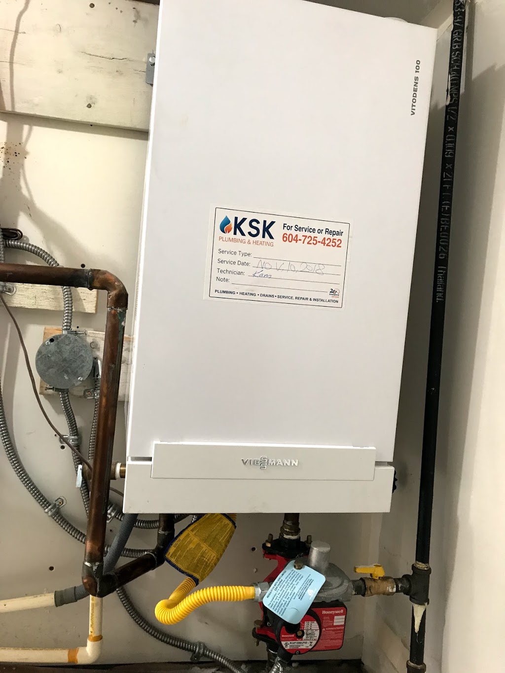 Ksk plumbing&heating | 106-4355 Maywood St, Burnaby, BC V5H 2J8, Canada | Phone: (604) 725-4252