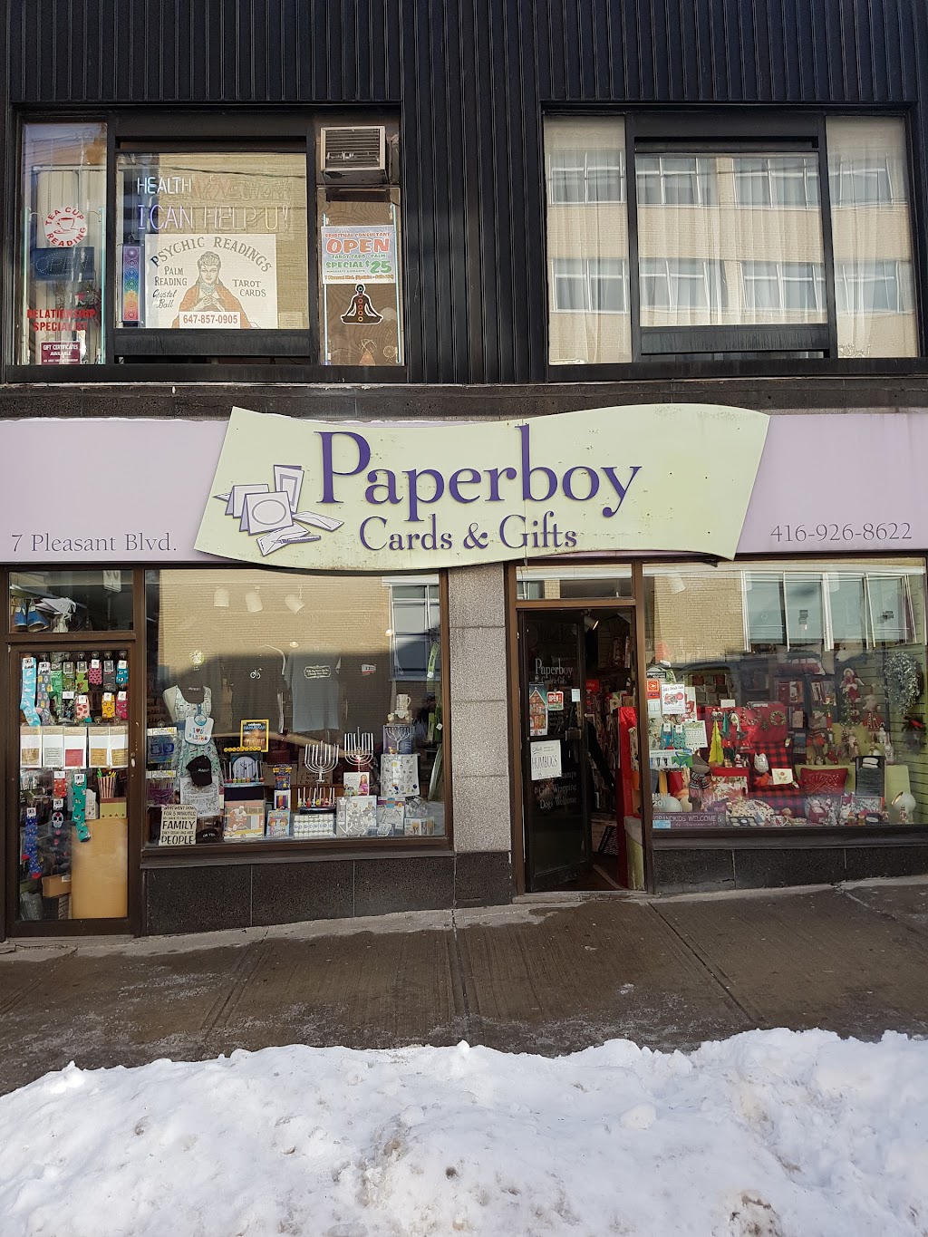 Paperboy Cards & Gifts Inc | 7 Pleasant Blvd, Toronto, ON M4T 1K2, Canada | Phone: (416) 926-8622