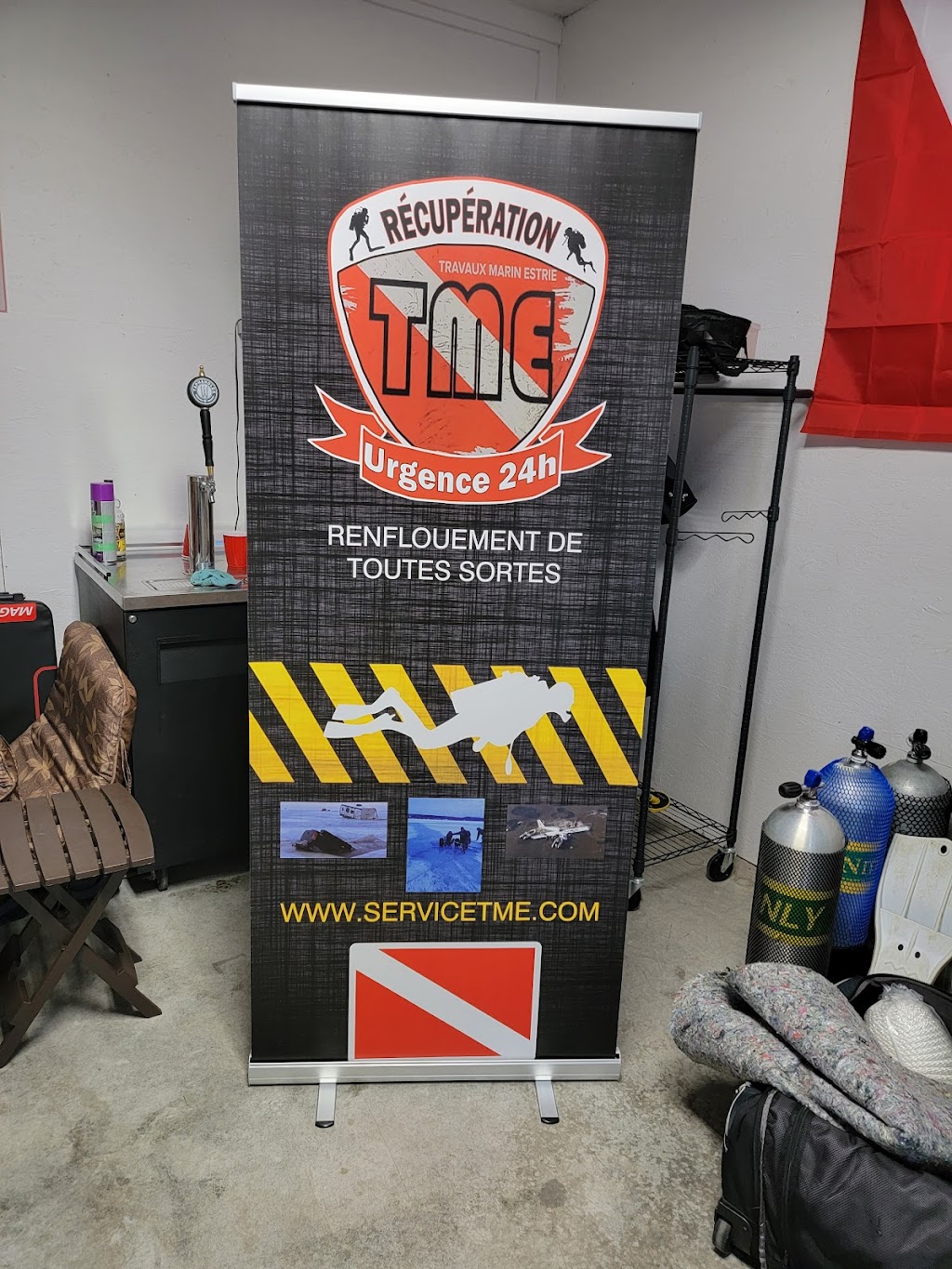 Urgence Plongée TME (Travaux Marin Estrie) | 39 Rue Fréchette, Magog, QC J1X 5Y2, Canada | Phone: (418) 943-3555