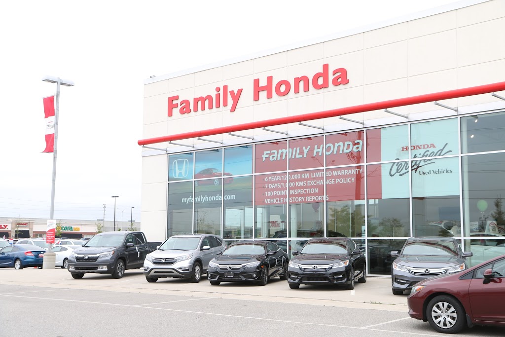 Family Honda | 4 Maritime Ontario Blvd, Brampton, ON L6S 0C2, Canada | Phone: (905) 595-4500