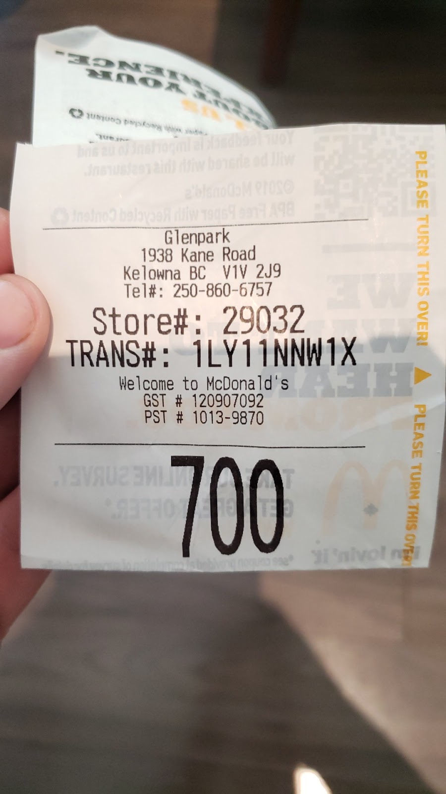 McDonalds | 1938 Kane Rd, Kelowna, BC V1V 2J9, Canada | Phone: (250) 860-6757