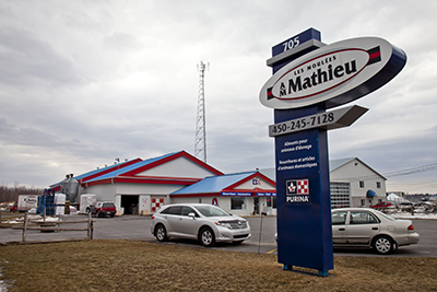 Les Moulées A&M Mathieu Inc. | 705 Montée Douglass, Napierville, QC J0J 1L0, Canada | Phone: (450) 245-7128