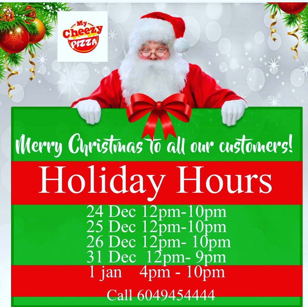 My Cheezy Pizza | 2850 Oxford St #3, Port Coquitlam, BC V3B 5L7, Canada | Phone: (604) 945-4444