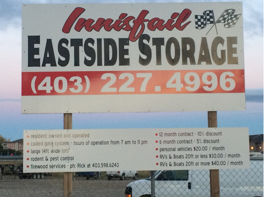 Innisfail Eastside Storage | 35350, Range Rd 283, Red Deer County, AB T4G 0G3, Canada | Phone: (403) 227-4996