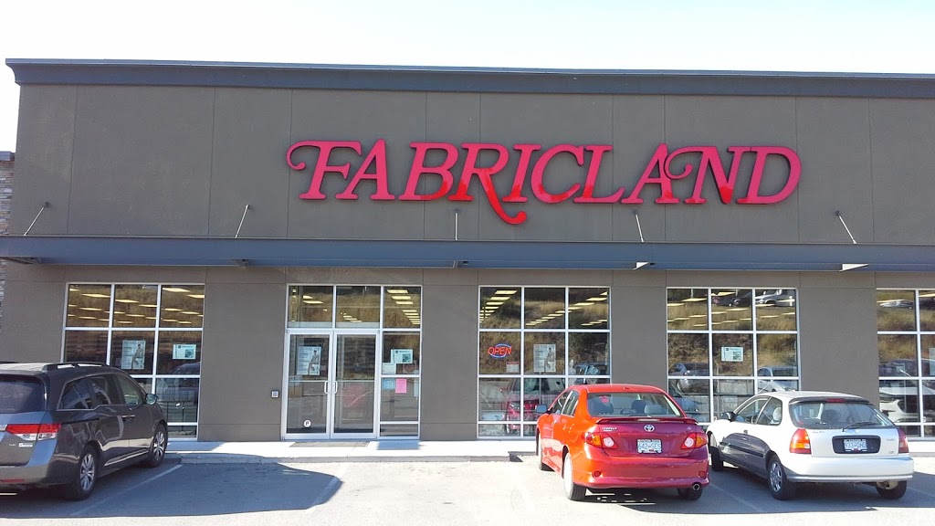 Fabricland | 1135 Stevens Rd #110, West Kelowna, BC V1Z 2S8, Canada | Phone: (250) 769-3350