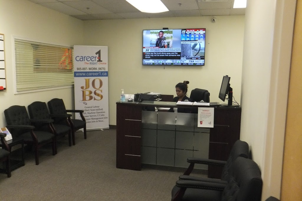 Career1 - Recruitment Agency | 199 Advance Blvd #208, Brampton, ON L6T 4N2, Canada | Phone: (905) 897-9675