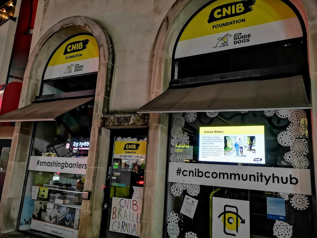 CNIB GTA Community Hub | 1525 Yonge St, Toronto, ON M4T 1Z2, Canada | Phone: (416) 849-0050