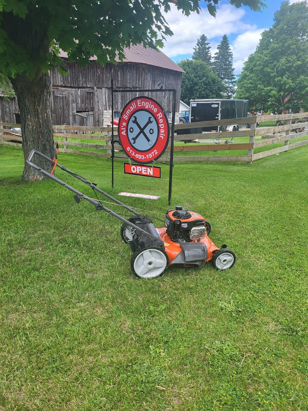 Als Small Engine Repair | 1041 County rd 5, Palace Rd, Greater Napanee, ON K7R 3K9, Canada | Phone: (613) 893-1972