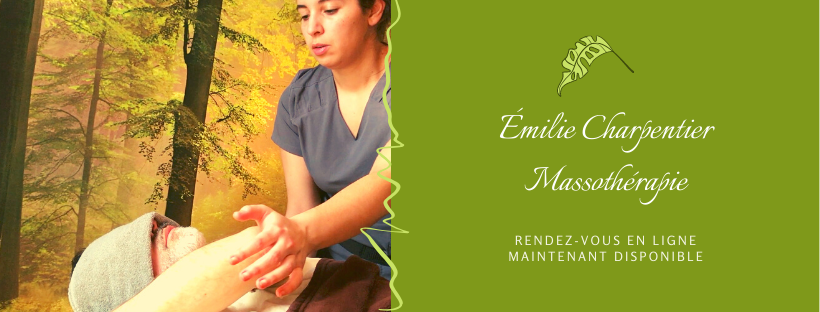 Émilie Charpentier Massothérapie | 34 Avenue Bélanger, LaSalle, QC H8R 3K6, Canada | Phone: (438) 828-9599