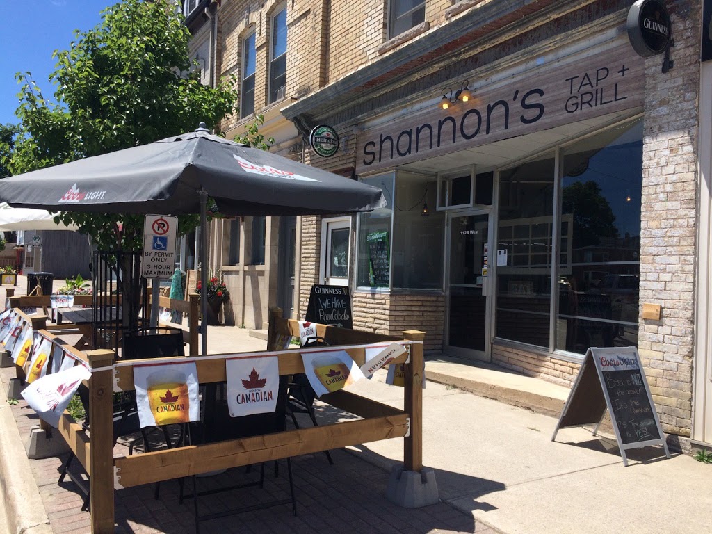 Shannon’s Tap + Grill | 112b Main St W, Shelburne, ON L0N 1S3, Canada | Phone: (519) 306-1414