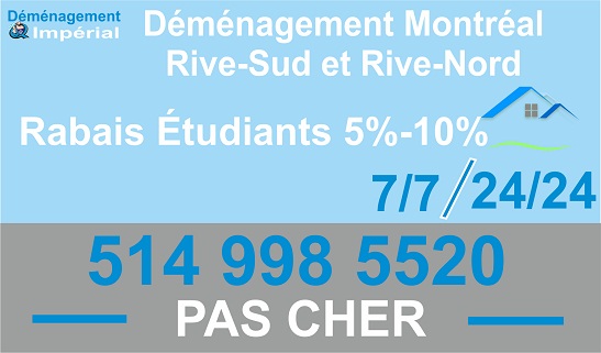 Montreal Moving - ProImperial | 6339 Rue Sherbrooke E #3, Montréal, QC H1N 1C3, Canada | Phone: (514) 998-5520