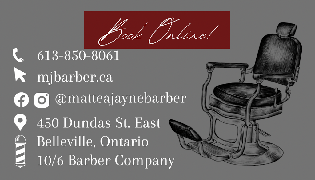 Mattea Jayne - Barber | 450 Dundas St E Unit 5, Belleville, ON K8N 1E9, Canada | Phone: (613) 850-8061