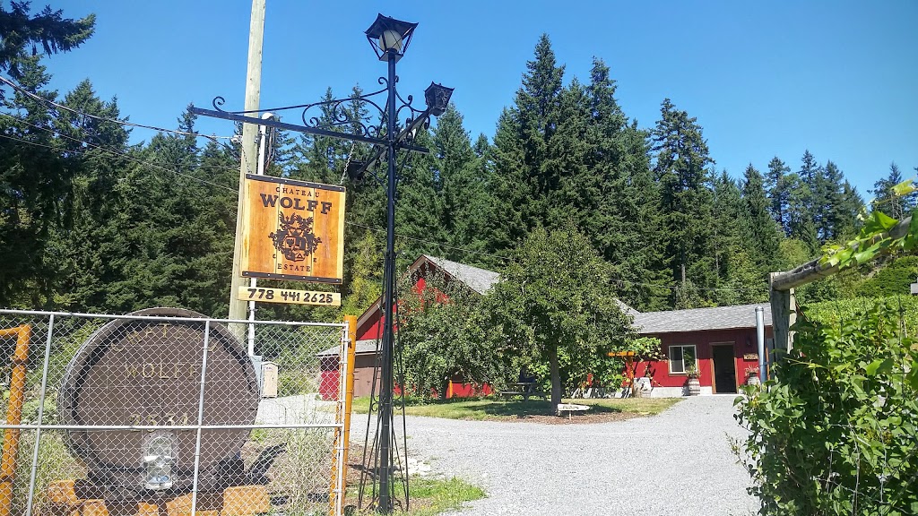 Chateau Wolff Estate Winery and Vineyard | Subd. A, 2534 Maxey Rd, Nanaimo, BC V9S 5V6, Canada | Phone: (778) 441-2625