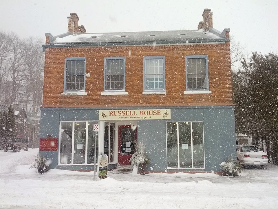 Russell House Apparel | 211 Main St #1, Port Stanley, ON N5L 1C4, Canada | Phone: (519) 782-7781