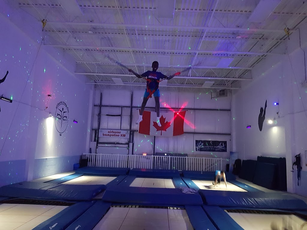 Airborne Trampoline KW | 115 Saltsman Dr #11, Cambridge, ON N3H 4R7, Canada | Phone: (519) 653-7713