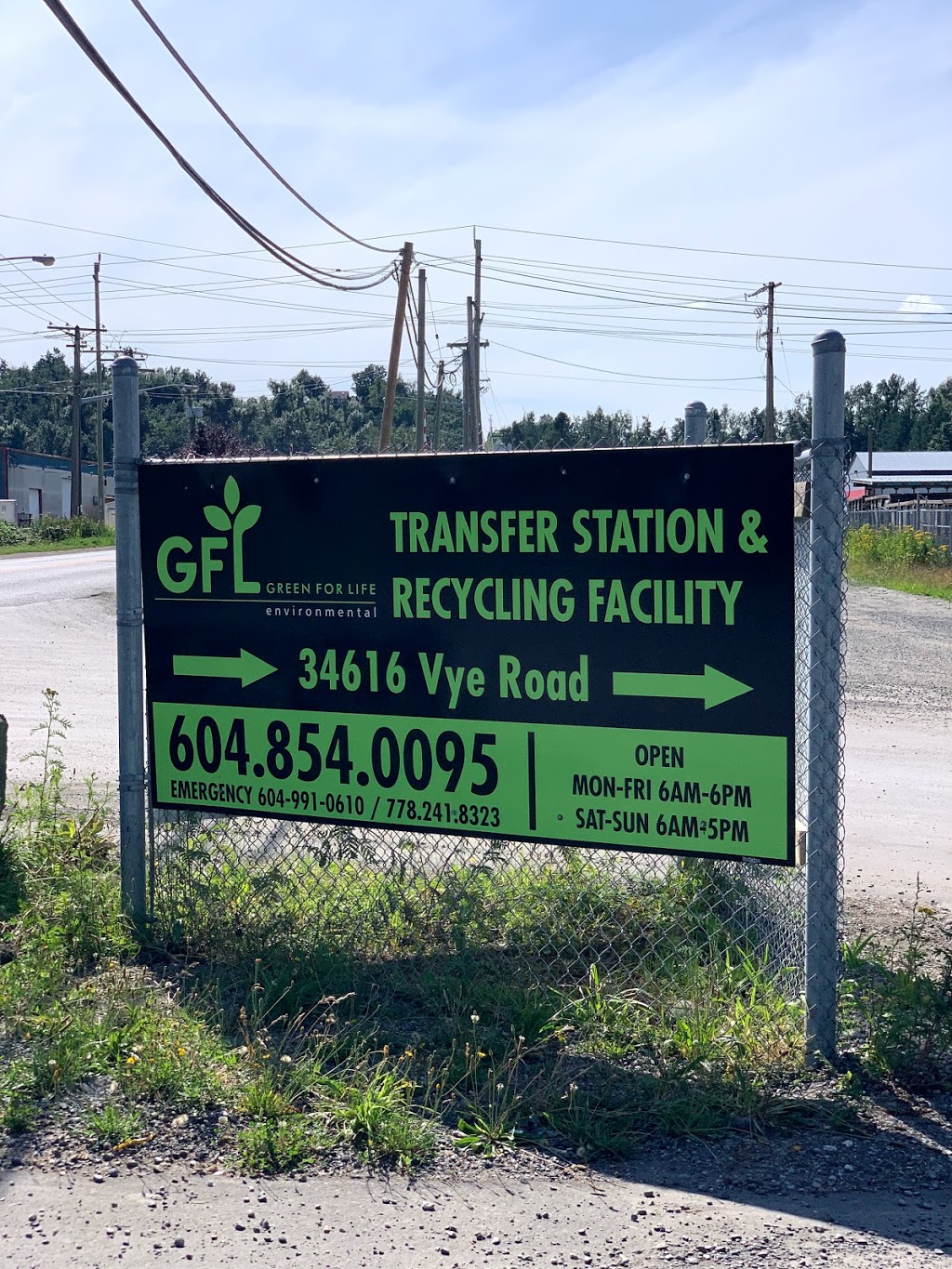 First Class Transfer Station | 34613 Vye Rd, Abbotsford, BC V2S 8J7, Canada | Phone: (604) 854-0095