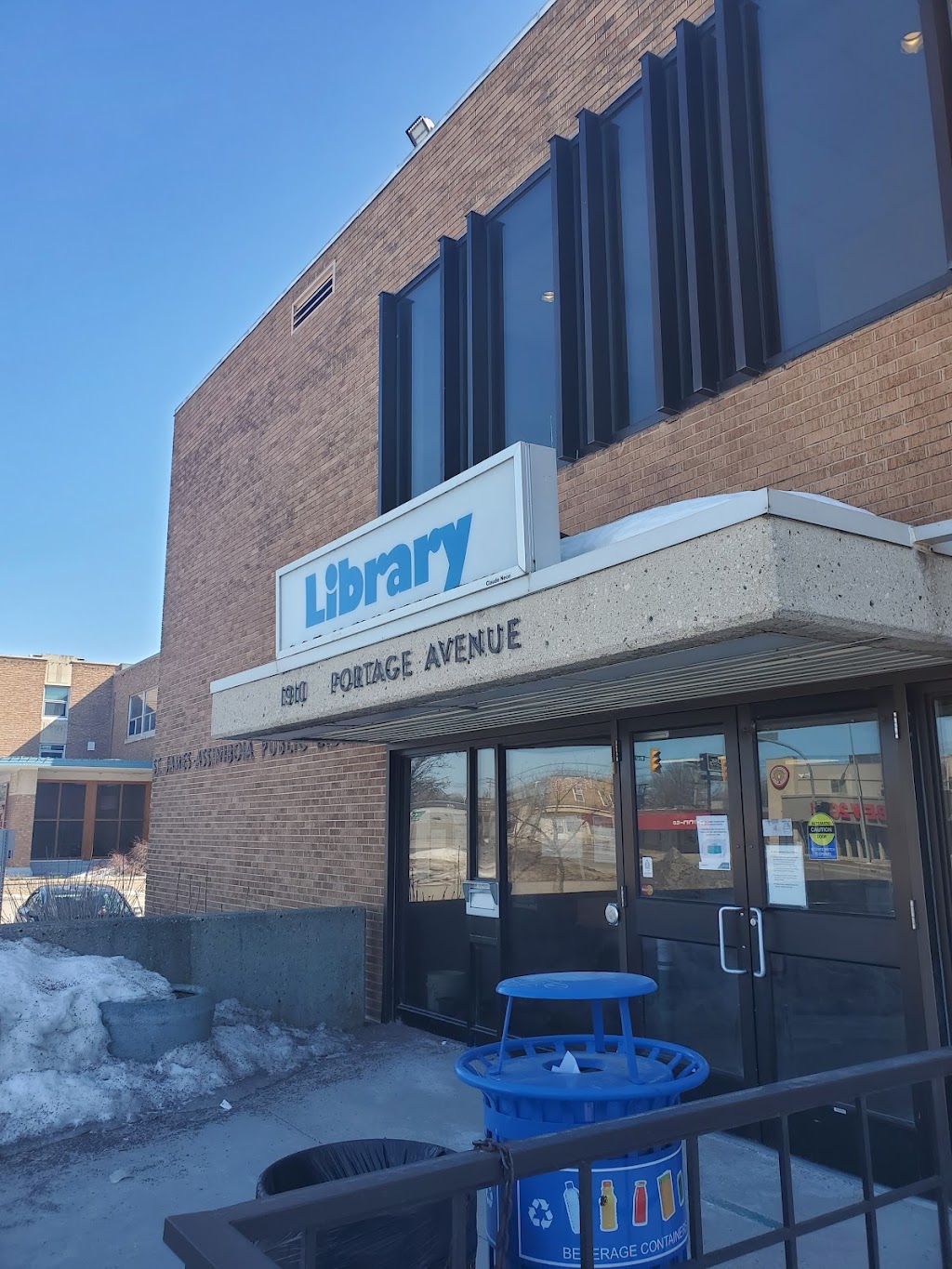 St James-Assiniboia Library | library | 1910 Portage Ave, Winnipeg, MB R3J 0J2, Canada | 2049865583 OR +1 204-986-5583