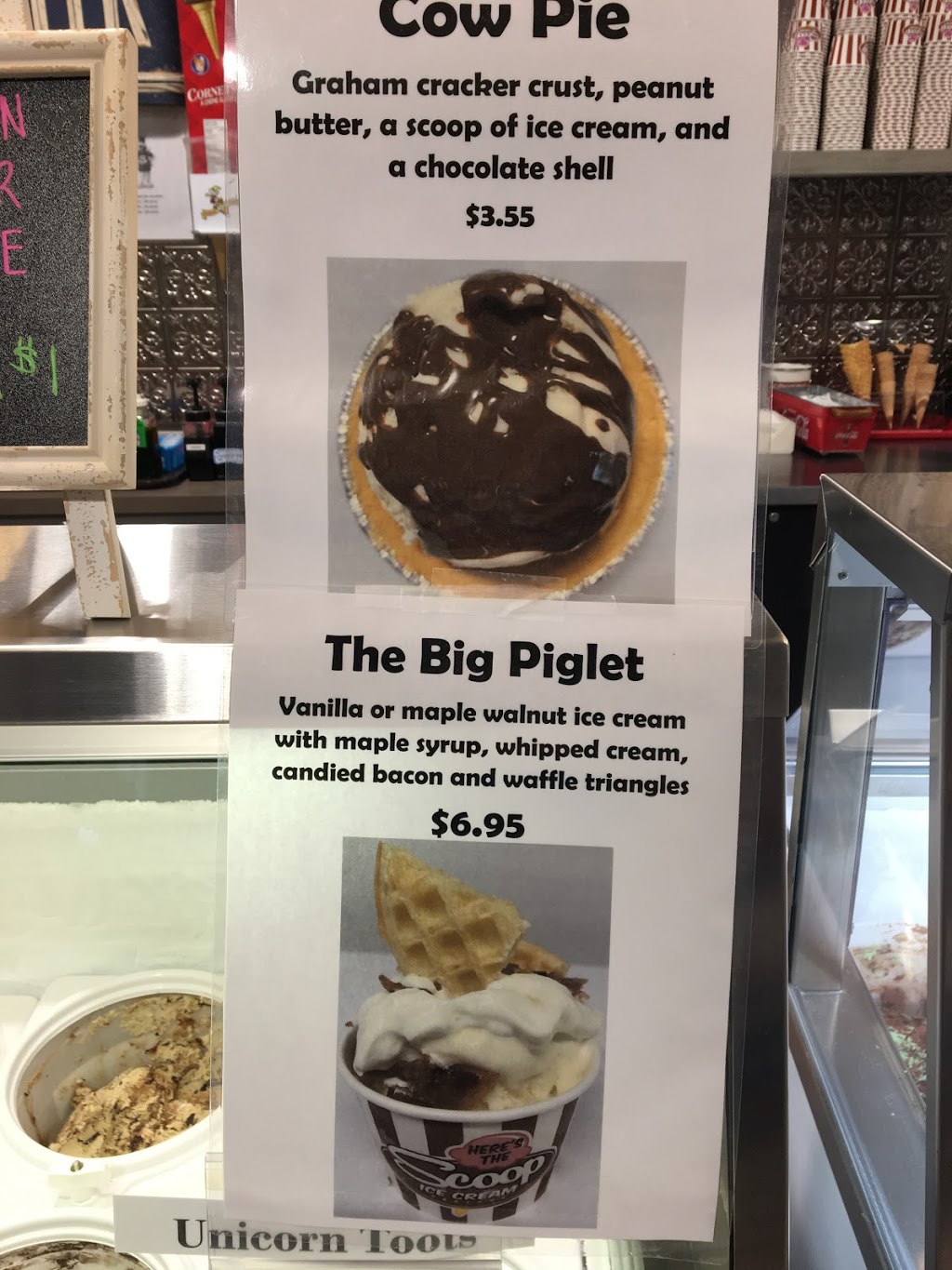 Heres The Scoop | 1195 Iler Rd, Harrow, ON N0R 1G0, Canada | Phone: (519) 738-0001