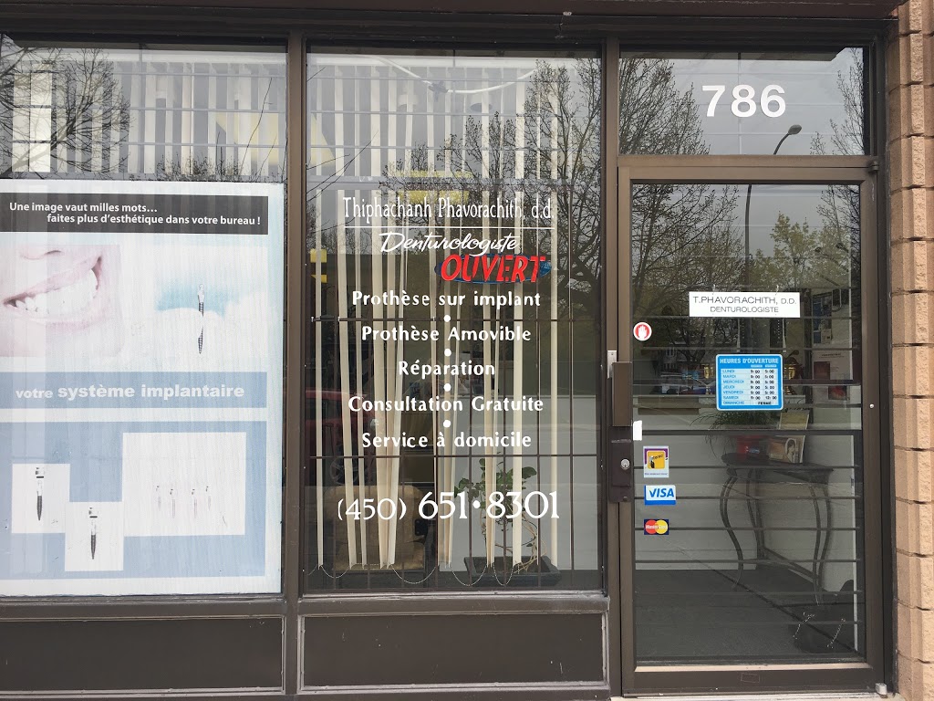 Clinique de Denturologie Phavorachith Thiphachanh | 786 Rue Fréchette, Longueuil, QC J4J 5C9, Canada | Phone: (450) 651-8301
