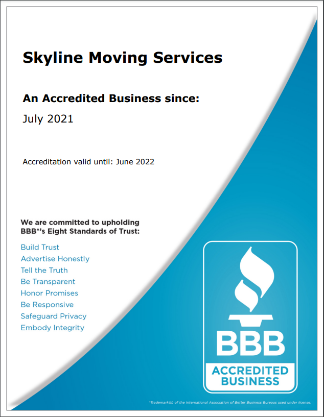 Skyline Moving Services | 171 Panatella Landing NW unit 103, Calgary, AB T3K 0K8, Canada | Phone: (825) 561-6683