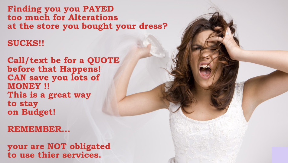 Alterations- Fredas Altered Fashions | 187 Ferguson Dr, Woodstock, ON N4V 1A6, Canada | Phone: (519) 532-3309