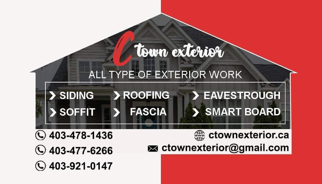 C Town Exterior Ltd | point of interest | 139 Saddlecrest Gardens NE, Calgary, AB T3J 0C3, Canada | 4034781436 OR +1 403-478-1436