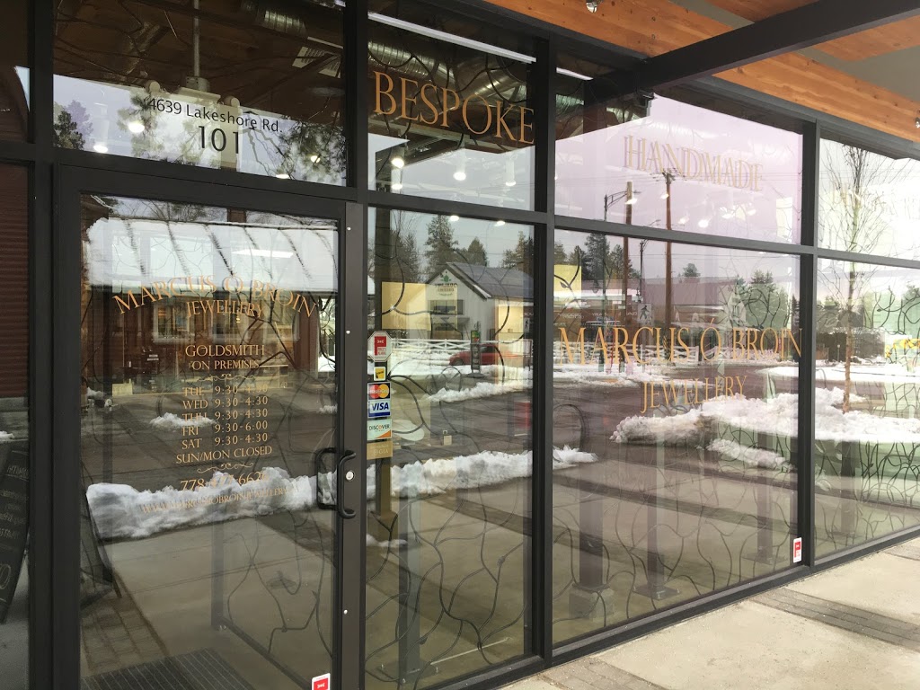 Marcus Ó Broin Jewellery | 4639 Lakeshore Rd #101, Kelowna, BC V1W 1X3, Canada | Phone: (778) 477-6626