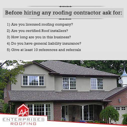 AK Enterprises Roofing | 164 Innisfil St unit 305, Barrie, ON L4N 3E7, Canada | Phone: (705) 737-1142