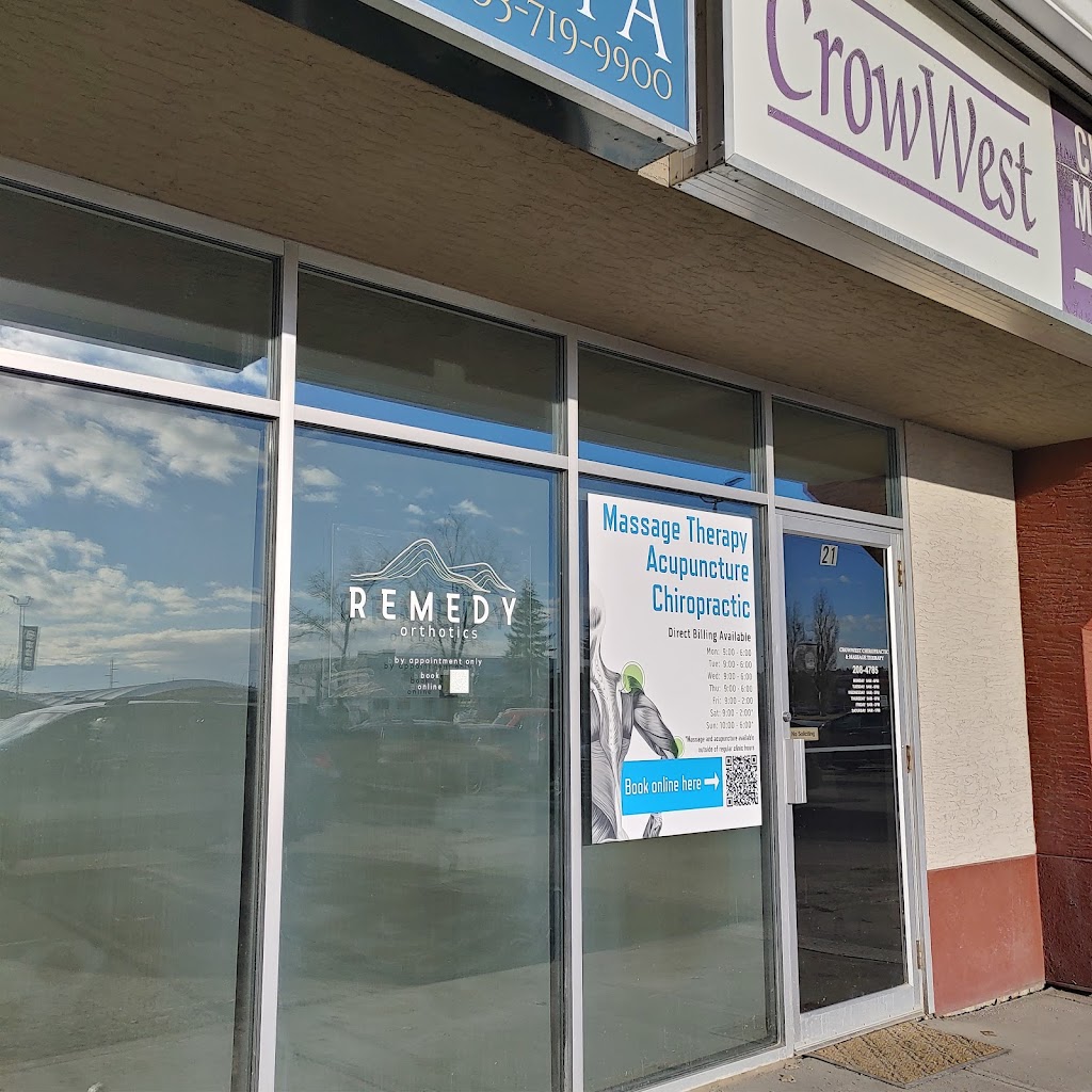 Remedy Orthotics | 21 Crowfoot Rise NW, Calgary, AB T3G 4P5, Canada | Phone: (587) 374-0598