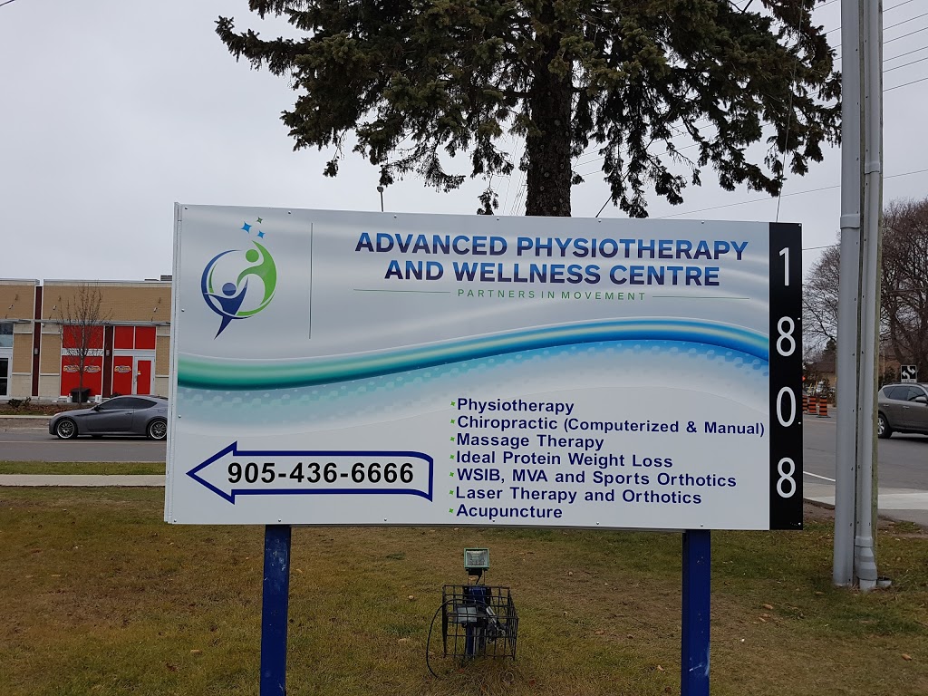 ADVANCED PHYSIOTHERAPY AND WELLNESS CENTRE | 1808 Simcoe St N, Oshawa, ON L1G 4X9, Canada | Phone: (905) 436-6666