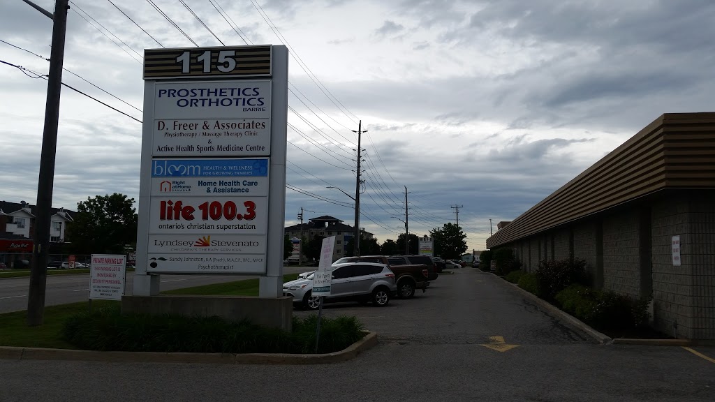 Doug Freer & Associates - Physiotherapy & Massage Therapy | 115 Bell Farm Rd #102, Barrie, ON L4M 5G1, Canada | Phone: (705) 733-0660