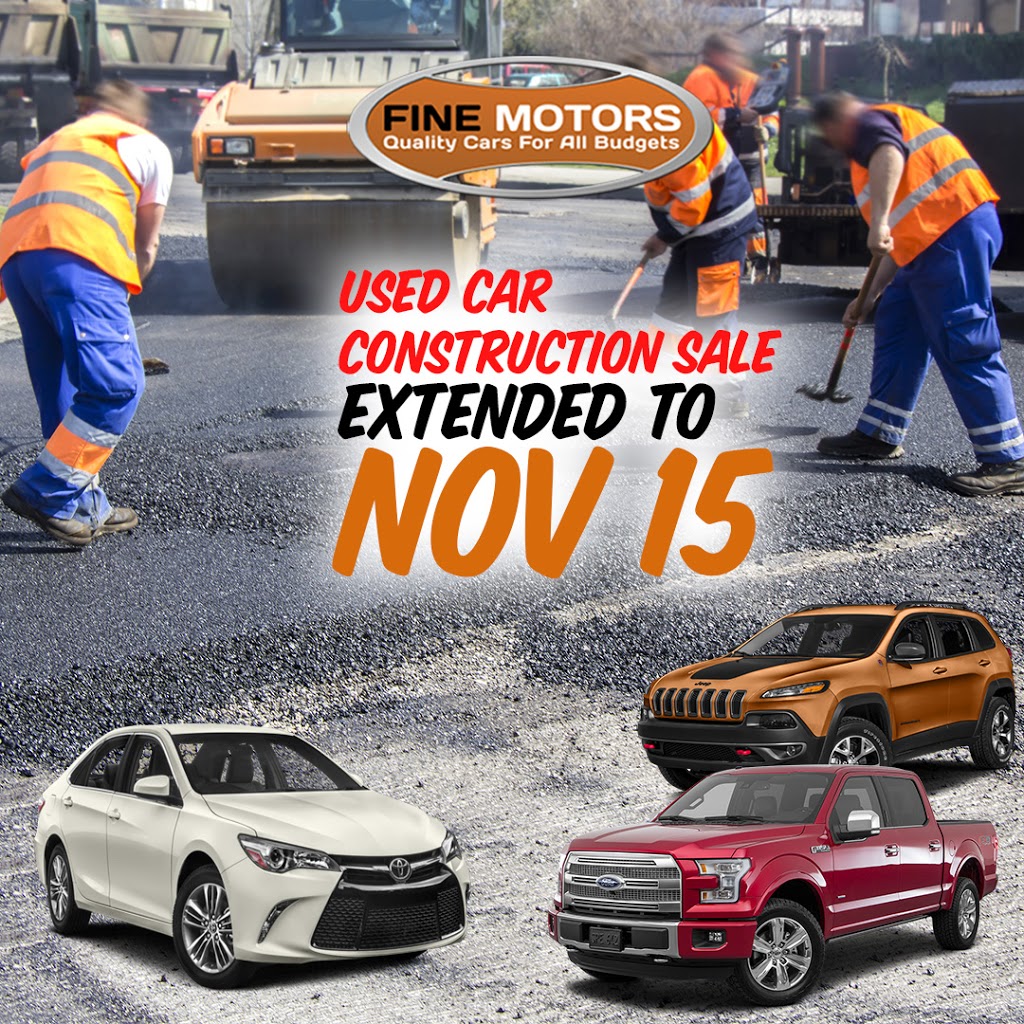 Fine Motors of London | 562 Hamilton Rd, London, ON N5Z 1S6, Canada | Phone: (519) 672-2277