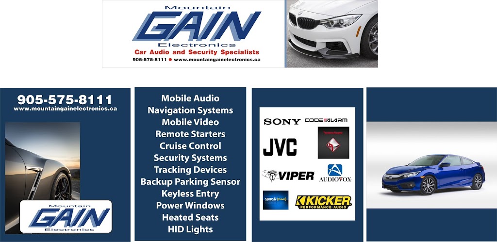 Mountain Gain Electronics | 1205 Rymal Rd E, Hamilton, ON L8W 3M9, Canada | Phone: (905) 575-8111