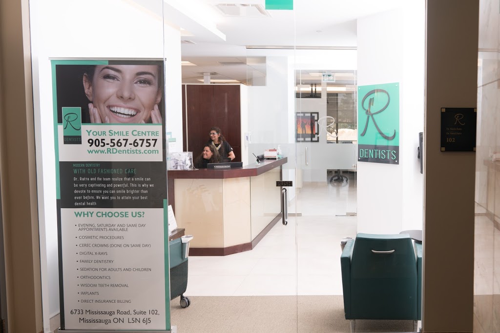 R Dentists | 6733 Mississauga Rd Suite102, Mississauga, ON L5N 6J5, Canada | Phone: (905) 567-6757